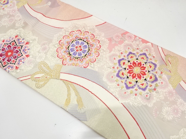 Japanese Kimono / Fukuro Obi Silk